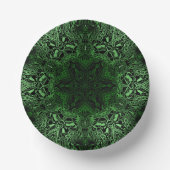 Bols En Carton Kaleidoscope vert (Recto)