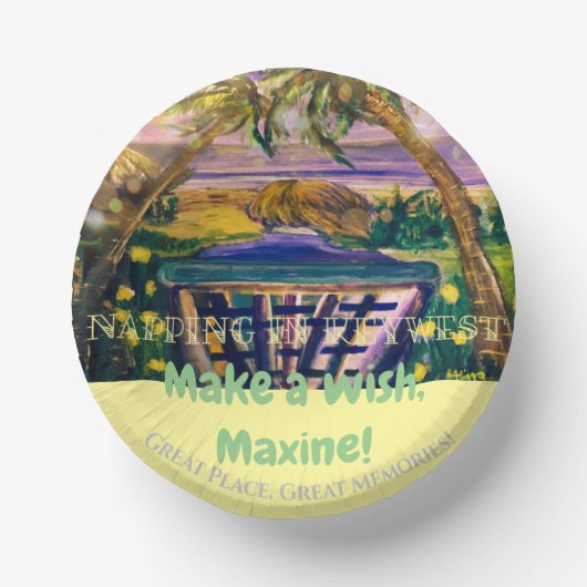 Bols En Carton Key West, FL Memory Tip of Travel (Recto)