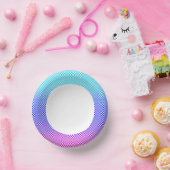 Bols En Carton L bleu rose Abstrait n pourpre (Fête)