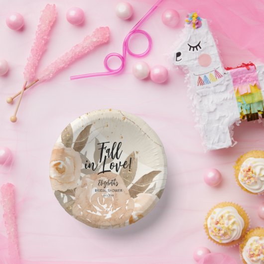 Bols En Carton La chute rustique dans l'amour Fleurs d'automne (Fête)