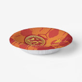 Bols En Carton Lanterne rouge Serpent chinois Nouvel An PPB (Angulaire)