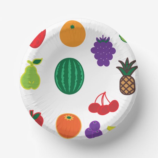 Bols En Carton L'art des fruits (Recto)