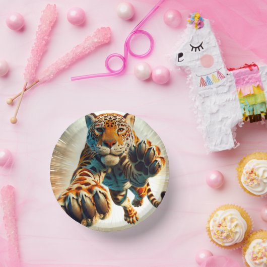 Bols En Carton Leopard (Fête)