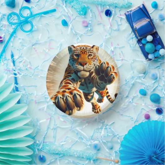 Bols En Carton Leopard (Fête)