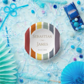 Bols En Carton LGBTQ Rainbow Gay Mariage (Fête)