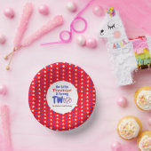 Bols En Carton Little Firecracker 2e anniversaire (Fête)