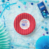 Bols En Carton Little Firecracker 2e anniversaire (Fête)