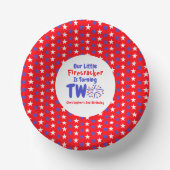 Bols En Carton Little Firecracker 2e anniversaire (Recto)