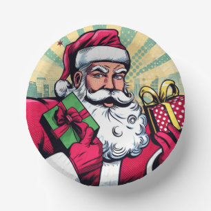 Bols En Carton Livre de bande dessinée Père Noël/Noël