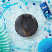 Bols En Carton Loup noir (Fête)