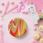 Bols En Carton Love and Gold Abstrait 3D Rainbowart (Fête)