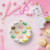 Bols En Carton Macarons Colorés et Magnifiques (Fête)