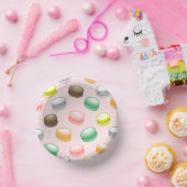 Bols En Carton Macarons doux 16 (Fête)