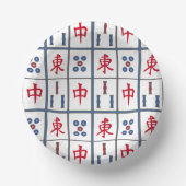 Bols En Carton Mahjong Jeu Titres Design (Recto)