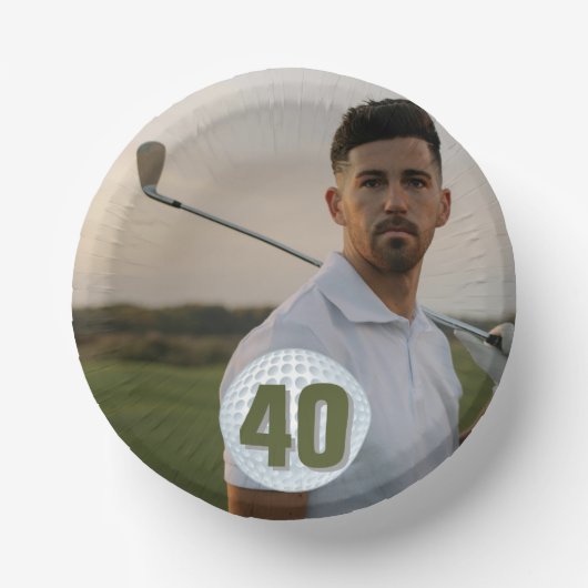 Bols En Carton Man Pic fête d'anniversaire (Recto)