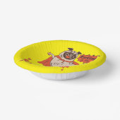 Bols En Carton Manger est mon super-puissance rouge carlin style (Angulaire)