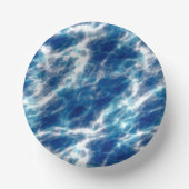 Bols En Carton Marbre d'eau bleue (Recto)