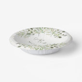 Bols En Carton Mariage Feuille du feuillage vert Eucalyptus (Angulaire)