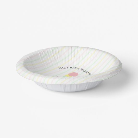 Bols En Carton Mariage sous la glace à la crème (Angulaire)