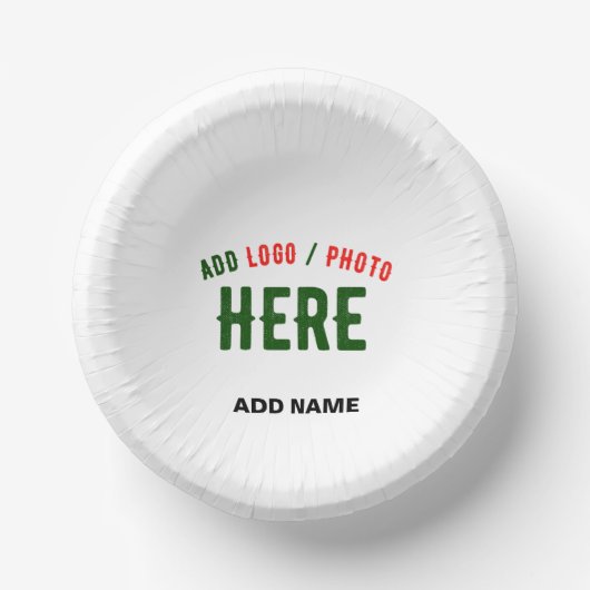 BOLS EN CARTON MARQUE BLANCHE MODERNE ET PERSONNALISABLE VÉRIFIÉE (Recto)