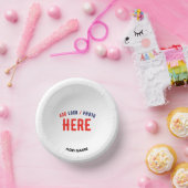 BOLS EN CARTON MARQUE BLANCHE MODERNE ET PERSONNALISABLE VÉRIFIÉE (Fête)