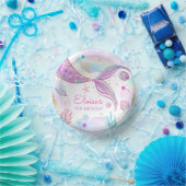 Bols En Carton Mermaid Whimsical Sous La Fête D'Anniversaire De L (Fête)