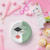 Bols En Carton Mi-Siècle Moderne Retro Chic Holiday (Fête)