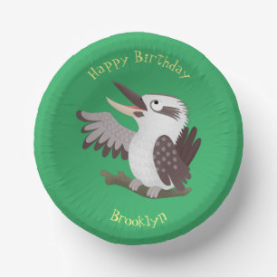 Bols En Carton Mignon kookaburra de dessin animé riant drôle