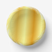 Bols En Carton Modèle or Faux tendance Élégant Glamour (Recto)