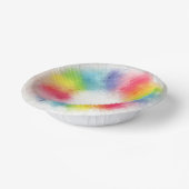 Bols En Carton Moderne Coloré Rose Rouge Jaune Orange Bleu Vert (Angulaire)