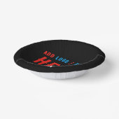 BOLS EN CARTON MODERNE ET MODERNE PERSONNALISABLE NOIR VÉRIFIÉ (Angulaire)