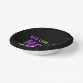 BOLS EN CARTON MODERNE ET MODERNE PERSONNALISABLE NOIR VÉRIFIÉ (Angulaire)