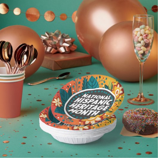 Bols En Carton Mois du patrimoine historique national vibrant (Multi)