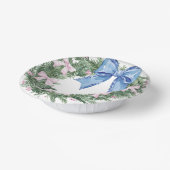 Bols En Carton Monogramme de la couronne de Noël (Angulaire)