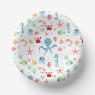 Bols En Carton motif Sea World