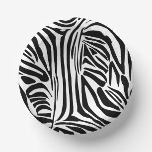 Bols En Carton Motif zèbre