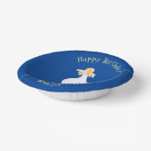 Bols En Carton Mouette drôle avec frites dessin animé (Angulaire)