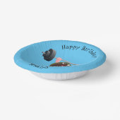 Bols En Carton Moule amusante travaillant sur l'illustration de d (Angulaire)