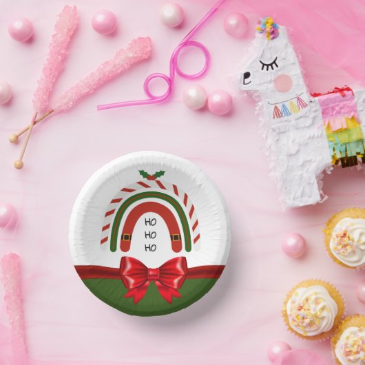 Bols En Carton Noël Arc-en-ciel laissez neiger (Fête)