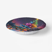 Bols En Carton Noël hiver Wonderland (Angulaire)