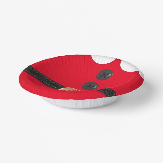 Bols En Carton Noël Red Elf Père Noël Suit Fête (Angulaire)