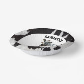 Bols En Carton Noir et blanc (Angulaire)