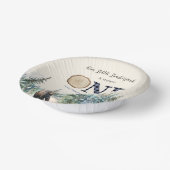 Bols En Carton Notre petit bûcheron Ours Bleu 1er anniversaire fê (Angulaire)