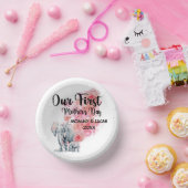 Bols En Carton Notre Première Fête des Mères Maman et Eléphants B (Fête)