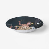 Bols En Carton Nouvel An Fille de la Soirée en Robe Séquinée (Angulaire)