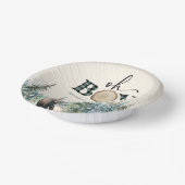 Bols En Carton Oh Boy Lumberjack Baby shower d'ours de forêt (Angulaire)