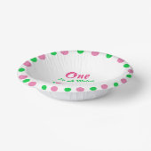 Bols En Carton One In A Melon 1er Anniversaire (Angulaire)