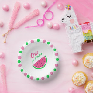 Bols En Carton One In A Melon 1er Anniversaire