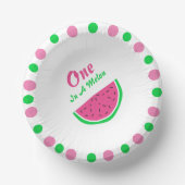 Bols En Carton One In A Melon 1er Anniversaire (Recto)