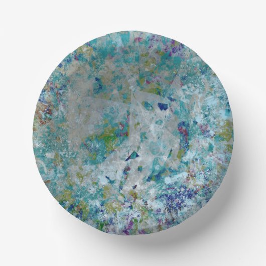 Bols En Carton Original Moderne Un Design D'Art Abstrait (Recto)